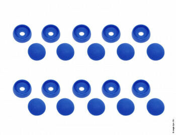Bolt Cap Set (10 pieces) - Blue